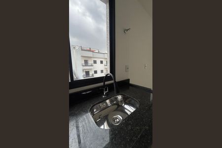 Quarto - Cozinha de kitnet/studio para alugar com 1 quarto, 21m² em Vila Sao Pedro, Santo André