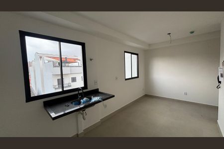 Quarto - Cozinha de kitnet/studio para alugar com 1 quarto, 21m² em Vila Sao Pedro, Santo André