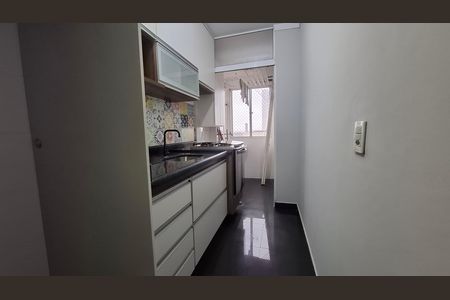 Cozinha de apartamento para alugar com 3 quartos, 60m² em Parque Erasmo Assunção, Santo André