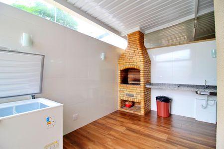 Área comum - Churrasqueira de apartamento para alugar com 3 quartos, 60m² em Parque Erasmo Assunção, Santo André