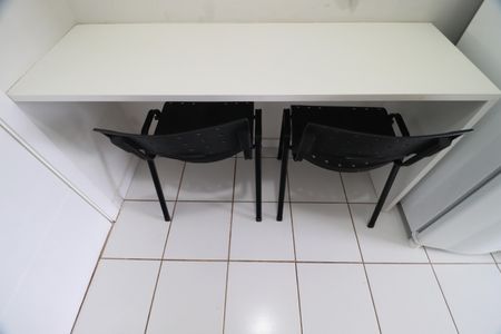 Cozinha  de apartamento para alugar com 1 quarto, 22m² em Iguatemi, Ribeirão Preto