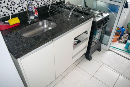 Apartamento à venda com 45m², 2 quartos e 1 vagaCozinha