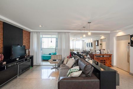 Sala de apartamento à venda com 3 quartos, 174m² em São José, Belo Horizonte