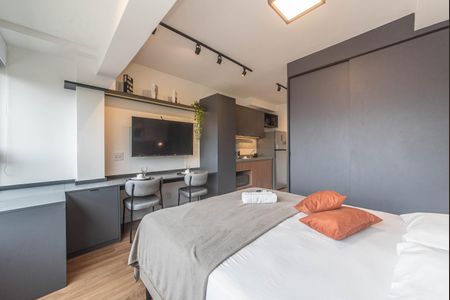 Quarto de kitnet/studio para alugar com 1 quarto, 24m² em Vila Cordeiro, São Paulo