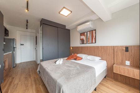 Studio para alugar com 24m², 1 quarto e sem vagaQuarto