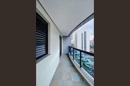 Varanda da Sala de apartamento para alugar com 3 quartos, 114m² em Vila Regente Feijó, São Paulo