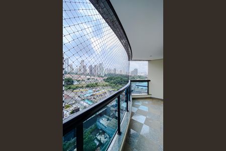 Varanda da Sala de apartamento para alugar com 3 quartos, 114m² em Vila Regente Feijó, São Paulo