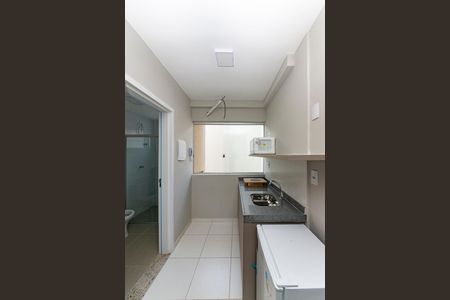 Cozinha de kitnet/studio para alugar com 1 quarto, 20m² em Vila Amaral, Belo Horizonte