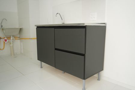 Apartamento para alugar com 32m², 2 quartos e sem vagaCozinha e Área de Serviço