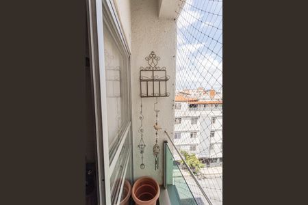 Varanda na Sala 1 de apartamento à venda com 3 quartos, 132m² em Sagrada Família, Belo Horizonte