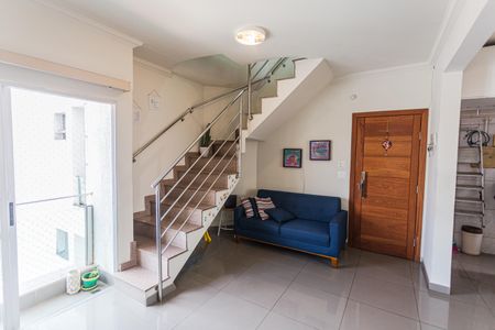 Sala 1 de apartamento à venda com 3 quartos, 132m² em Sagrada Família, Belo Horizonte