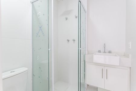 Banheiro de kitnet/studio à venda com 1 quarto, 35m² em Moema, São Paulo