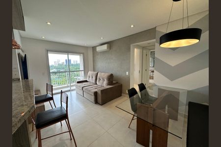 Sala de apartamento à venda com 1 quarto, 50m² em Melville Empresarial Ii, Barueri