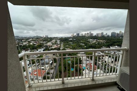 Varanda da Sala de apartamento à venda com 1 quarto, 50m² em Melville Empresarial Ii, Barueri