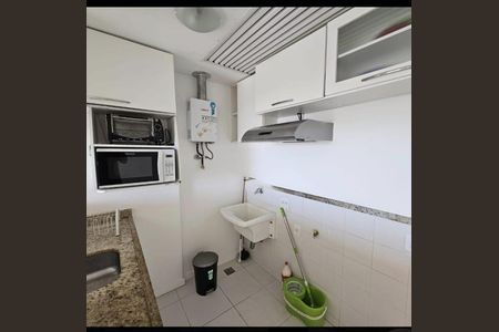Área de serviço de apartamento à venda com 1 quarto, 42m² em Barra da Tijuca, Rio de Janeiro