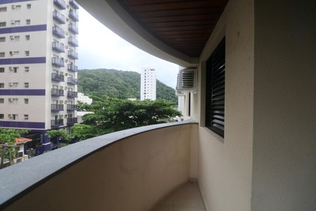 Varanda de apartamento para alugar com 2 quartos, 74m² em Centro, Guarujá