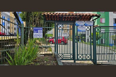 Apartamento à venda com 44m², 2 quartos e 1 vagaPlaca instalada na grade da fachada do condomínio - Código da placa: WYNY-1091