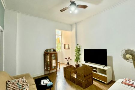 Sala  de apartamento para alugar com 1 quarto, 54m² em Copacabana, Rio de Janeiro