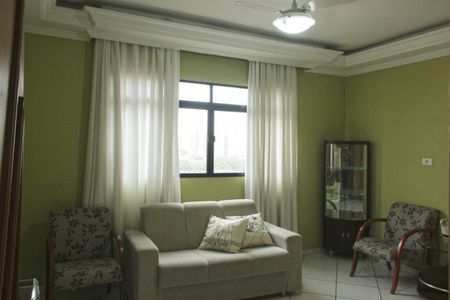 Sala de apartamento para alugar com 1 quarto, 60m² em Campo Grande, Santos