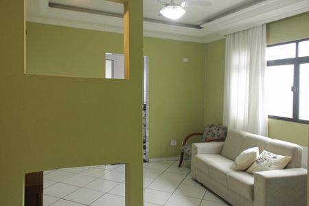 Sala de apartamento para alugar com 1 quarto, 60m² em Campo Grande, Santos