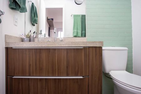 Apartamento à venda com 65m², 2 quartos e 1 vagaBanheiro da Suíte