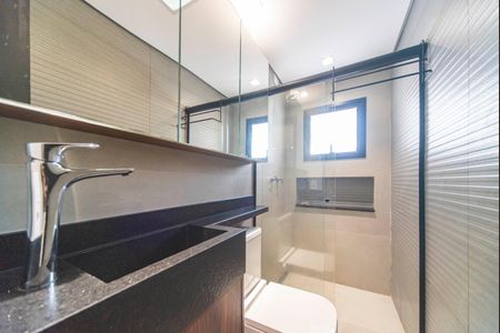 Casa para alugar com 80m², 1 quarto e 3 vagasBanheiro do Quarto