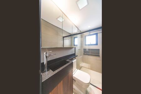 Casa para alugar com 80m², 1 quarto e 3 vagasBanheiro do Quarto