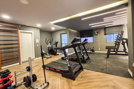 Área comum - Academia de apartamento à venda com 2 quartos, 35m² em Vila Andrade, São Paulo