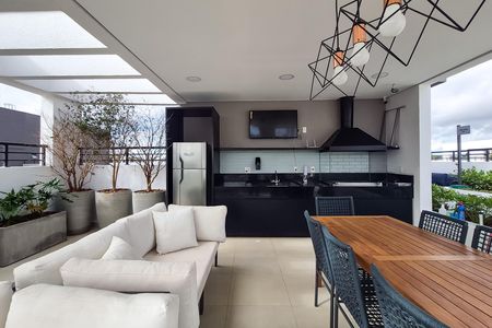 Área comum - Churrasqueira de apartamento à venda com 2 quartos, 35m² em Vila Andrade, São Paulo