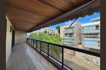 Varanda  de apartamento para alugar com 4 quartos, 190m² em Recreio dos Bandeirantes, Rio de Janeiro
