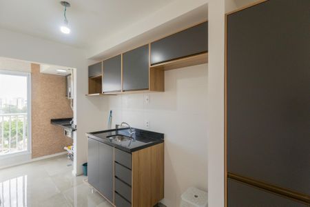 Apartamento à venda com 41m², 2 quartos e 1 vagaCozinha americana 