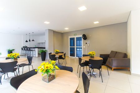 Apartamento à venda com 38m², 2 quartos e sem vagaÁrea comum - Salão de festas