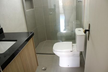 Banheiro de apartamento à venda com 1 quarto, 40m² em Vila Buarque, São Paulo