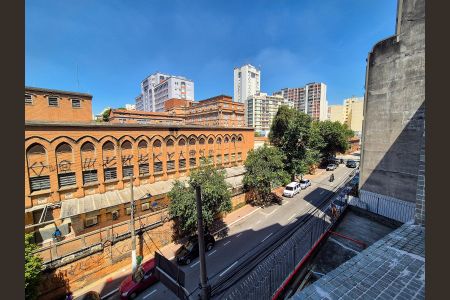 Vista da sala de apartamento à venda com 1 quarto, 40m² em Vila Buarque, São Paulo
