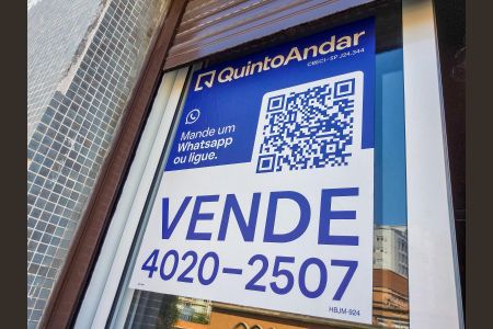 Apartamento à venda com 40m², 1 quarto e sem vaga Apartamento à venda com 40m², 1 quarto e sem vagaPlaca instalada em 16_03_2026 com código HBJM-924