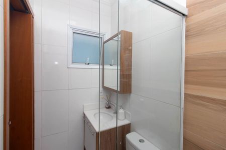 Casa de condomínio para alugar com 54m², 2 quartos e 1 vagaBanheiro da Suíte 1