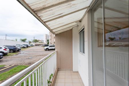 Sacada da Sala de apartamento para alugar com 2 quartos, 54m² em Jardim Ipaussurama, Campinas