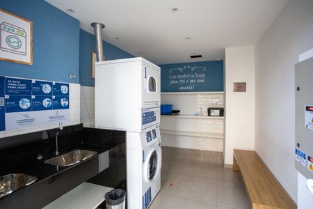 Apartamento à venda com 44m², 2 quartos e 1 vagaLavanderia