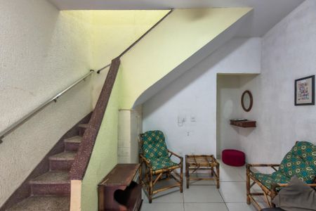 Sala de casa de condomínio para alugar com 2 quartos, 65m² em Cidade Ocian, Praia Grande