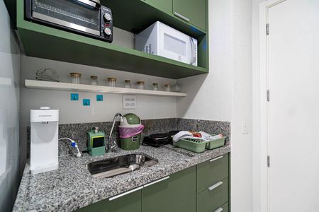 Studio à venda com 25m², 1 quarto e sem vagaCozinha