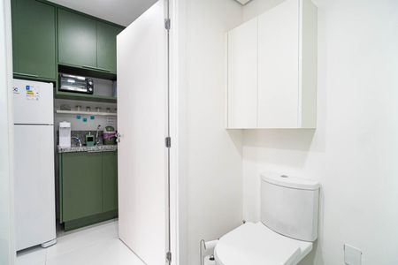 Studio à venda com 25m², 1 quarto e sem vagaBanheiro Social