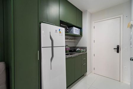 Studio à venda com 25m², 1 quarto e sem vagaCozinha
