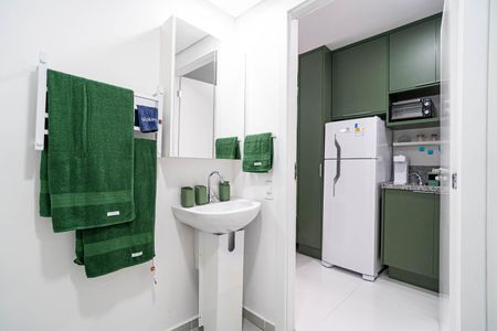 Studio à venda com 25m², 1 quarto e sem vagaBanheiro Social