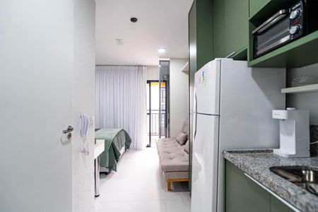 Studio à venda com 25m², 1 quarto e sem vagaCozinha