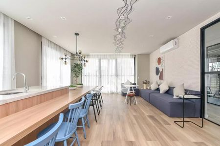 Studio à venda com 25m², 1 quarto e sem vagaÁrea comum - Salão de festas