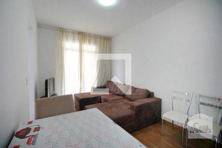 Sala  de apartamento à venda com 2 quartos, 55m² em Ipiranga, Belo Horizonte