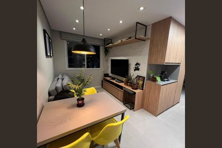 Sala de apartamento à venda com 2 quartos, 36m² em Chácara Inglesa, São Paulo