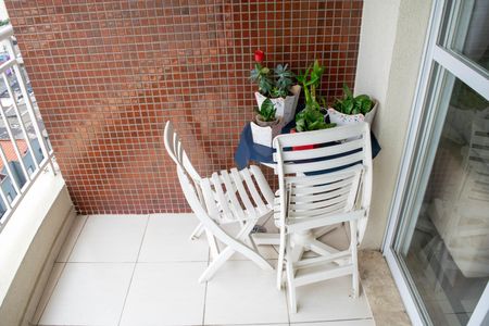 Apartamento à venda com 73m², 3 quartos e 2 vagasVaranda