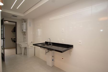 Cozinha de apartamento à venda com 2 quartos, 86m² em City América, São Paulo