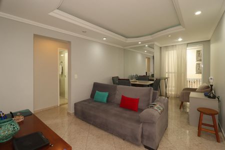 Sala de apartamento para alugar com 2 quartos, 65m² em Jardim, Santo André
